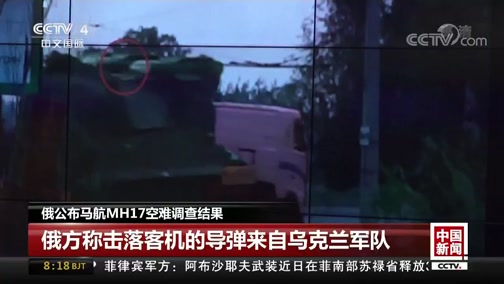 俄公布马航MH17空难调查结果