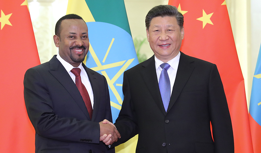 习近平会见埃塞俄比亚总理